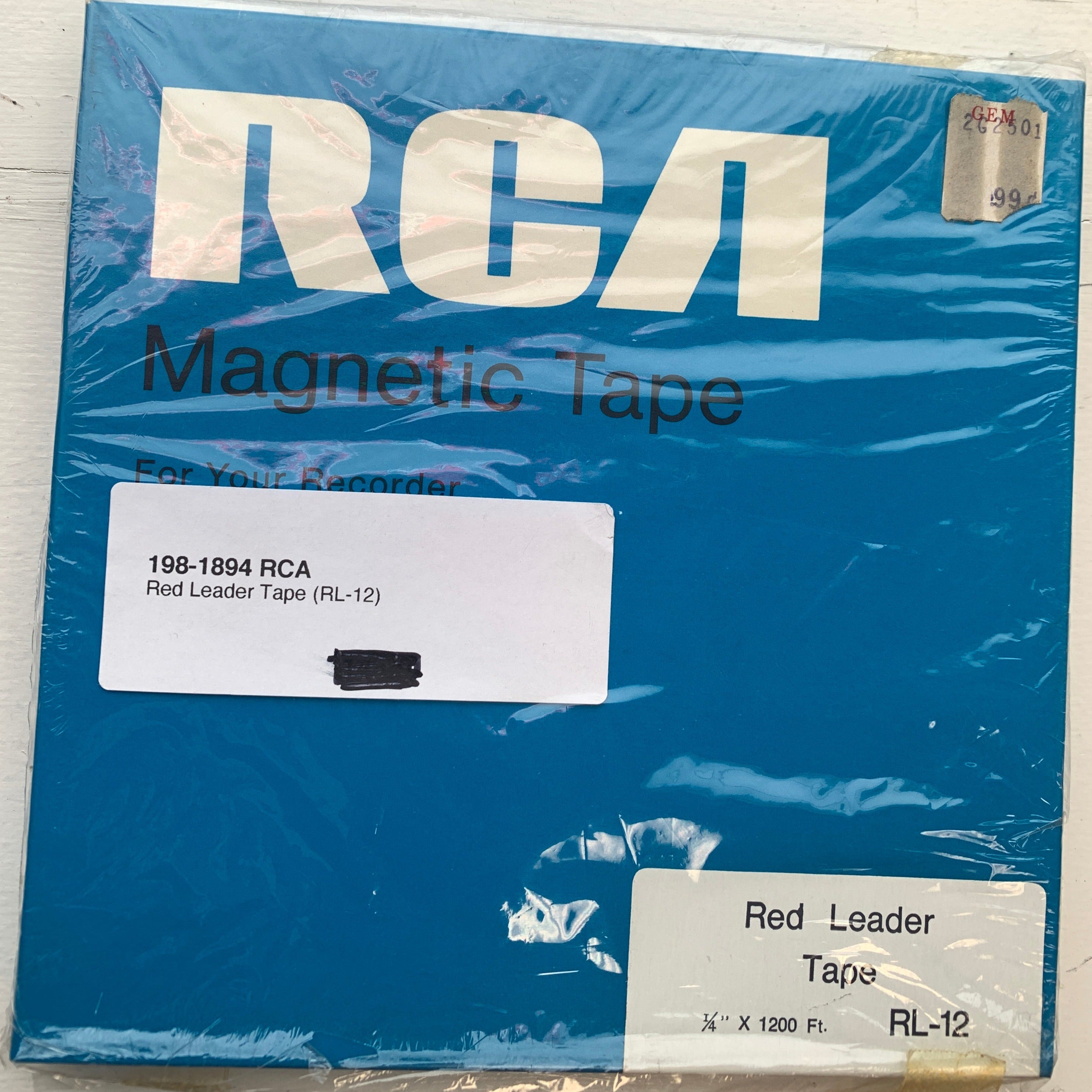 RCA Red Leader 7 Inch Reel Tape – The Turntable Store