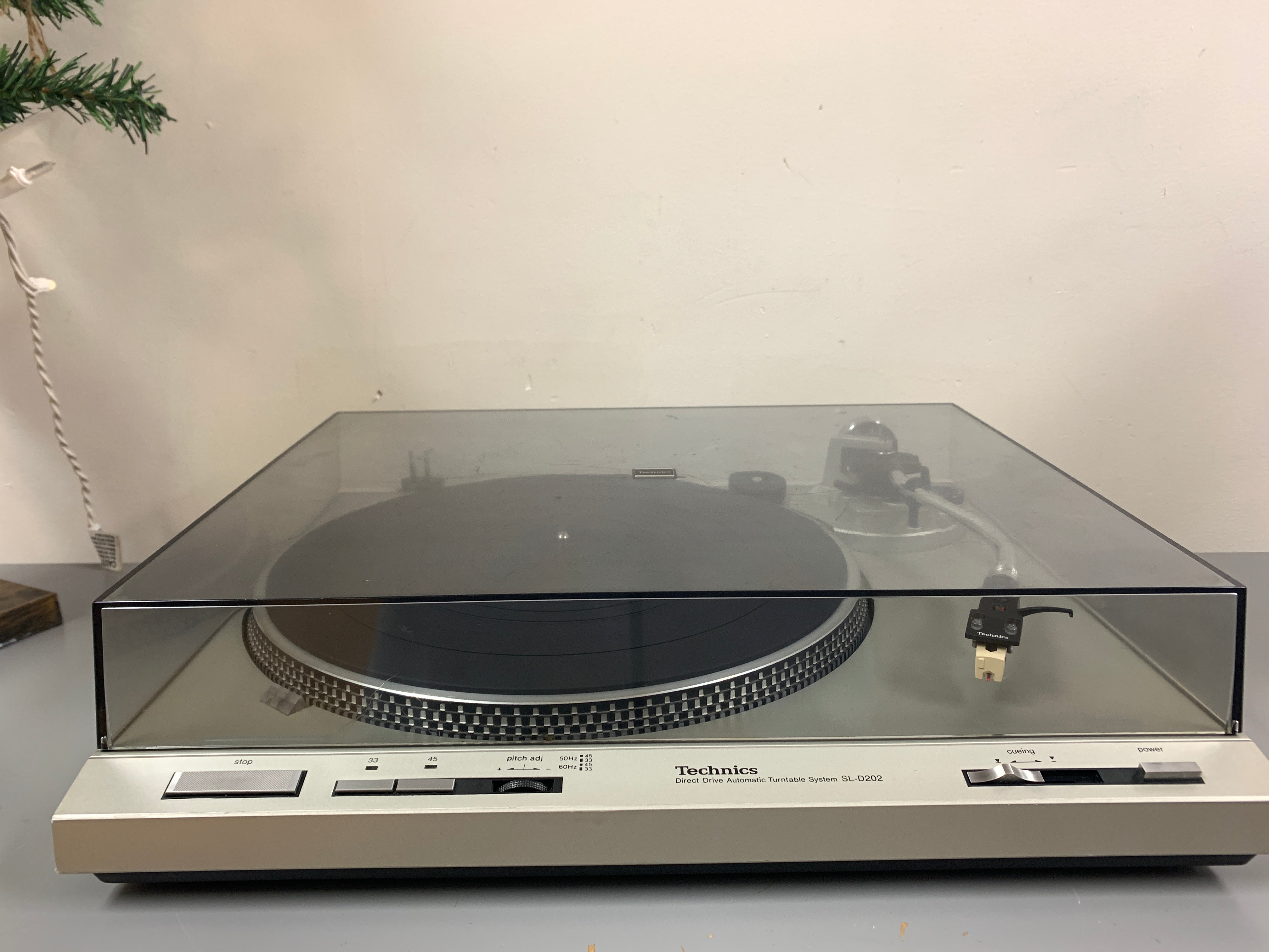 Technics Sl-d202 Direct Drive Turntable – The Turntable Store