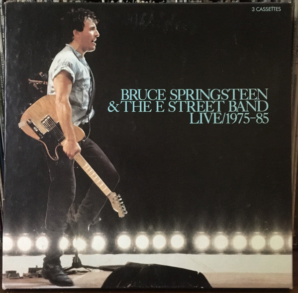 Bruce Springsteen & The E-Street Band - Live/1975-85 (Box + 3xCass, Album)  (Very Good Plus (VG+))