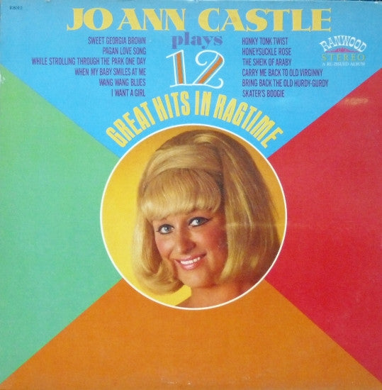 JO deals ANN CASTLE RAGTIME MELODIES VINYL LP DOT EXCELLENT CONDITION W/ SHRINK 38