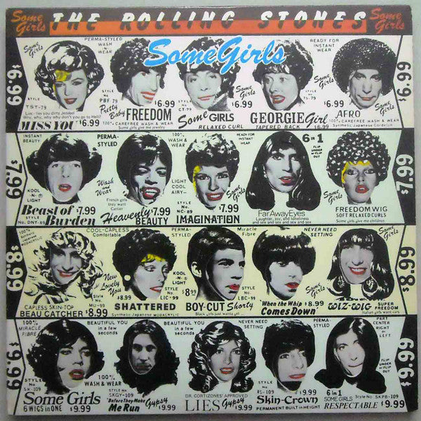 Vintage Rolling 2024 Stones Album Some Girls Atlantic Recording Corporation Excellent Condition for Age