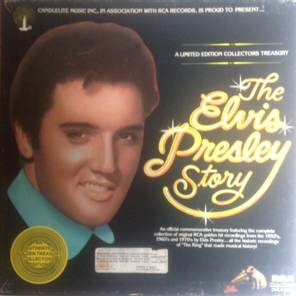 SEALED Elvis Presley Story 2024 5 Lp record box set RCA Candlelite music original press 33 vinyl. As good as it gets!!