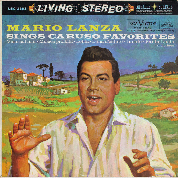 Buy Mario Lanza Mario Lanza Sings Caruso Favorites LP Online