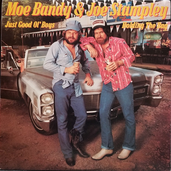 Moe Bandy & Joe Stampley - Just Good Ol' Boys Featuring Holding The Bag  (LP, Album, Ter) (Good (G))