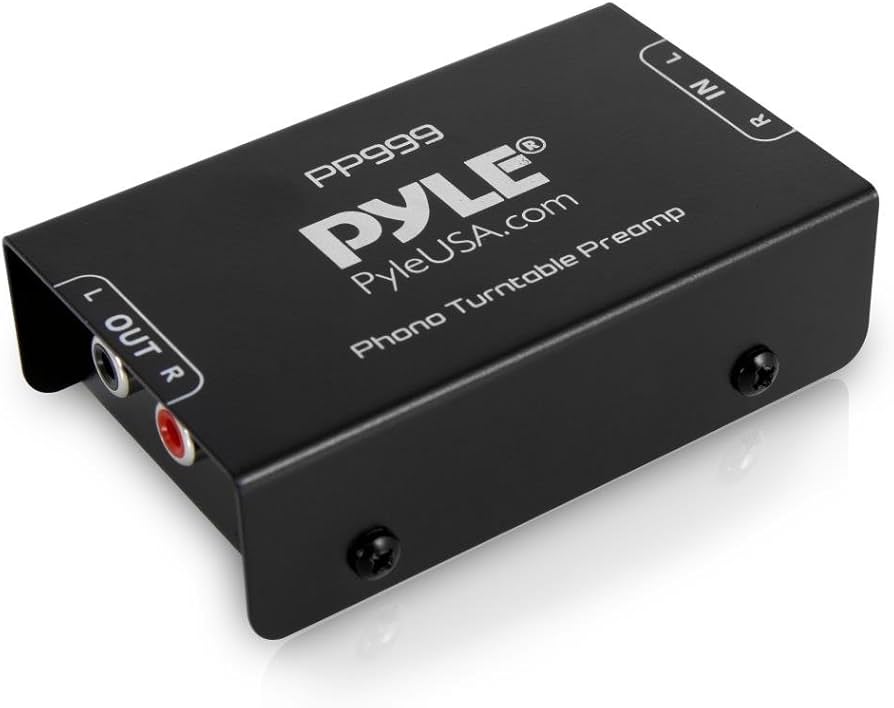 Pyle PP999 Compact Phono Turntable Preamp