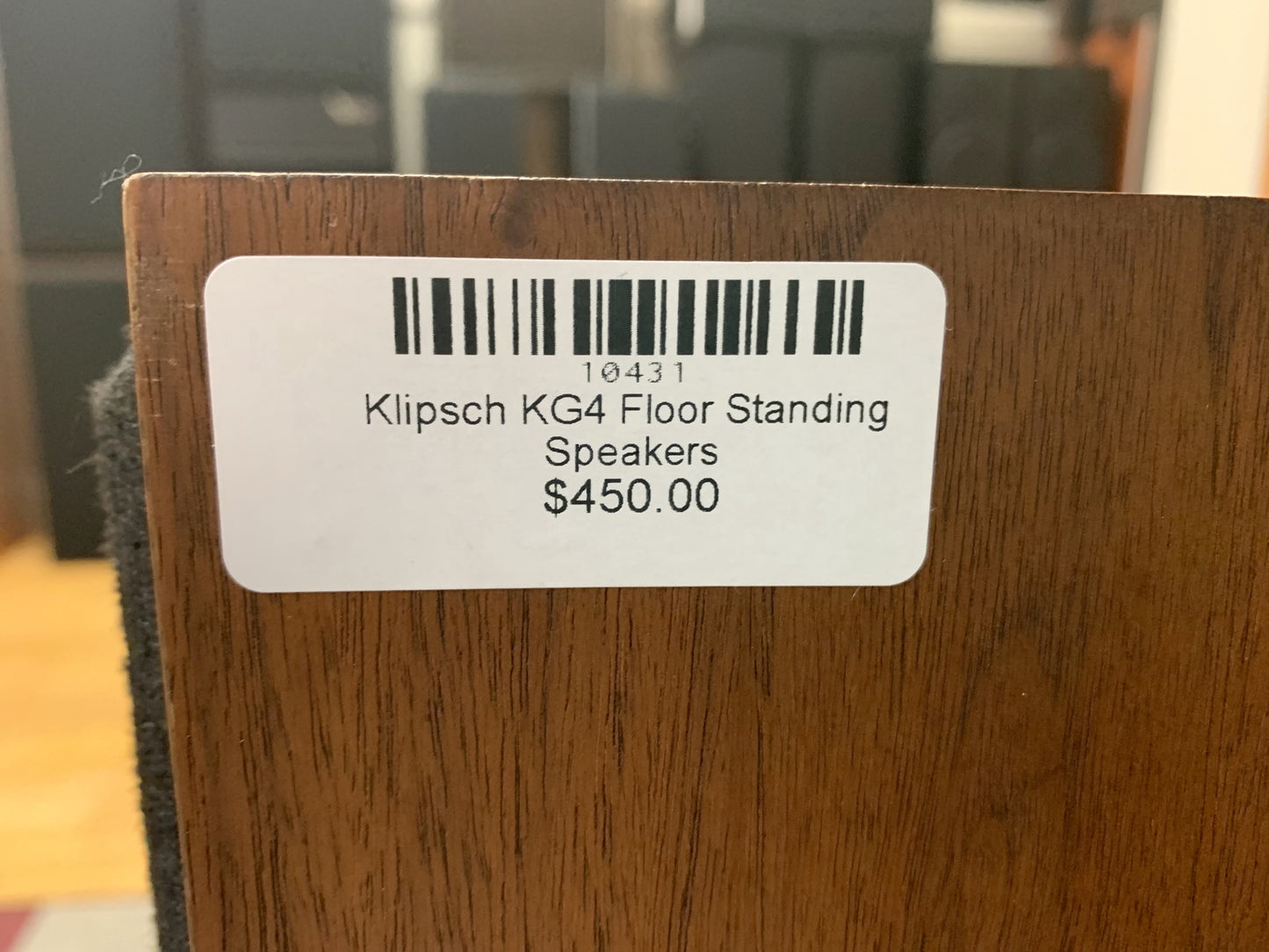 Klipsch KG4 Floor Standing Speakers