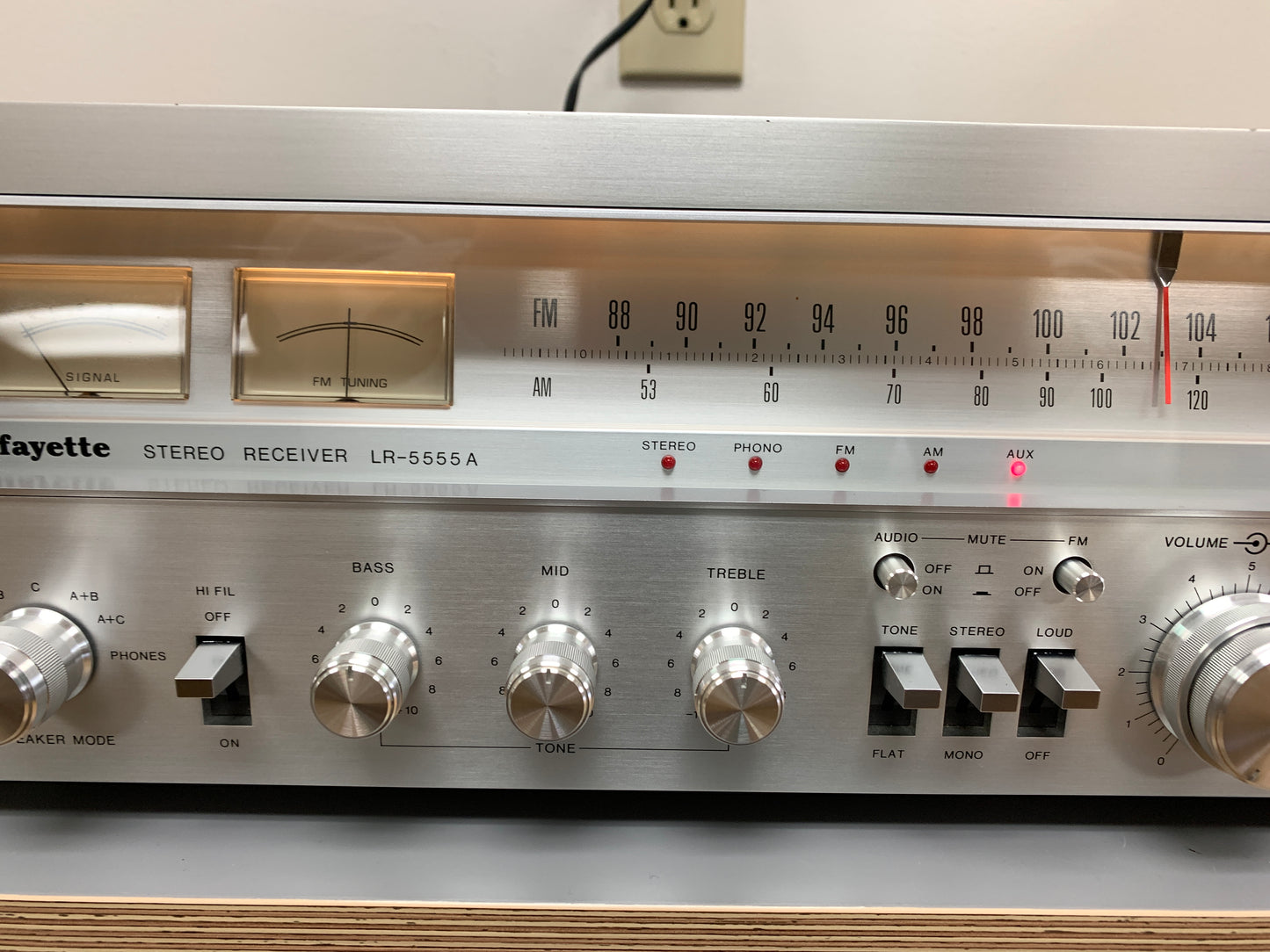 Lafayette LR-5555A Stereo Receiver