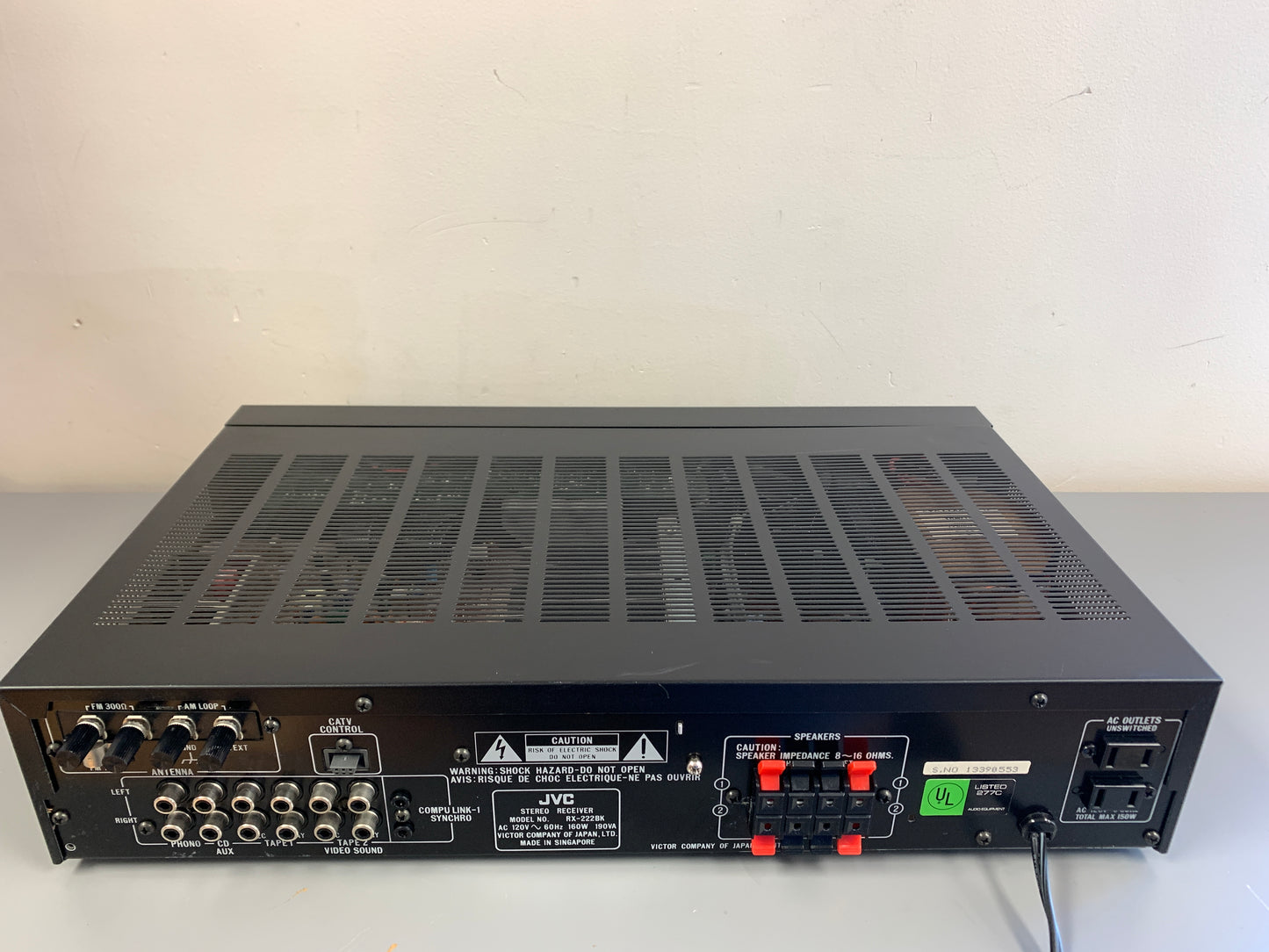 JVC RX-222 Receiver