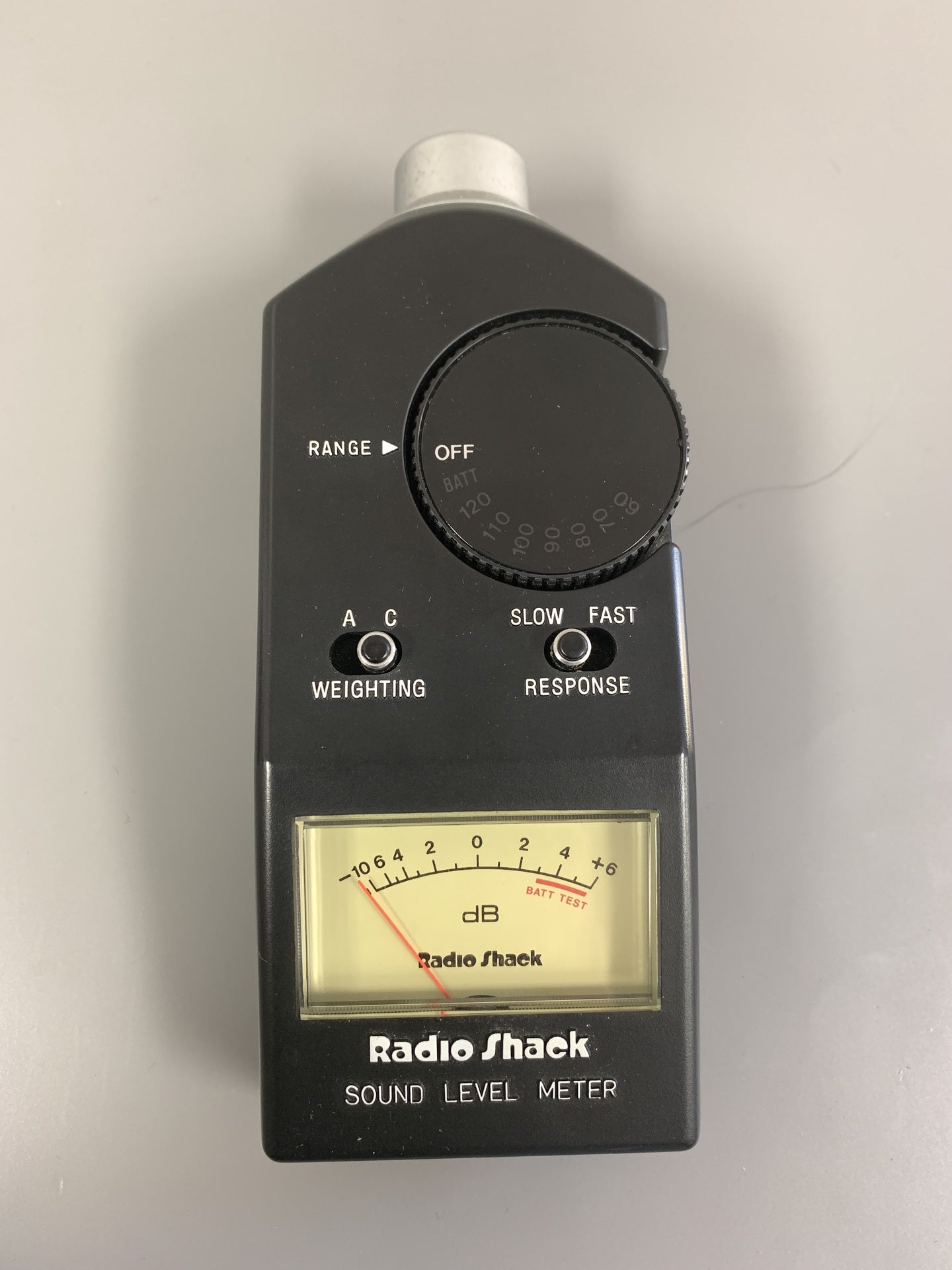 Radioshack Sound Level Meter *manual