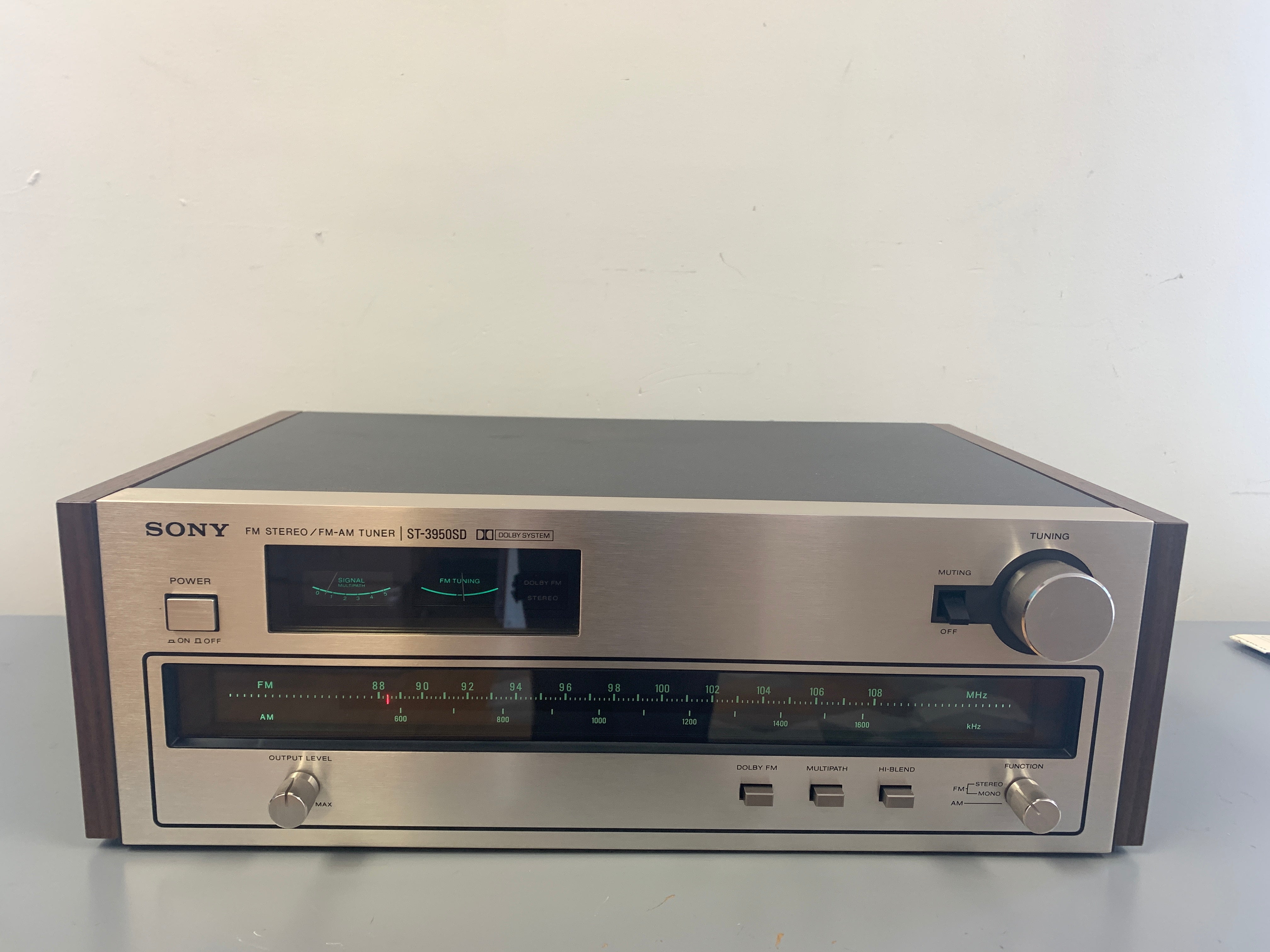 Sony ST-3950 Stereo Tuner – The Turntable Store