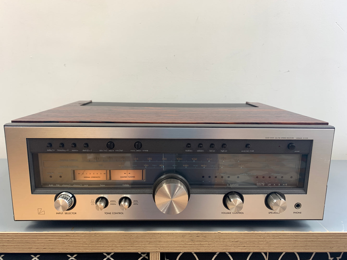 Luxman R-1120 Stereo Receiver * 120W RMS * 1978 * $100 Flat Fee Shipping in USA