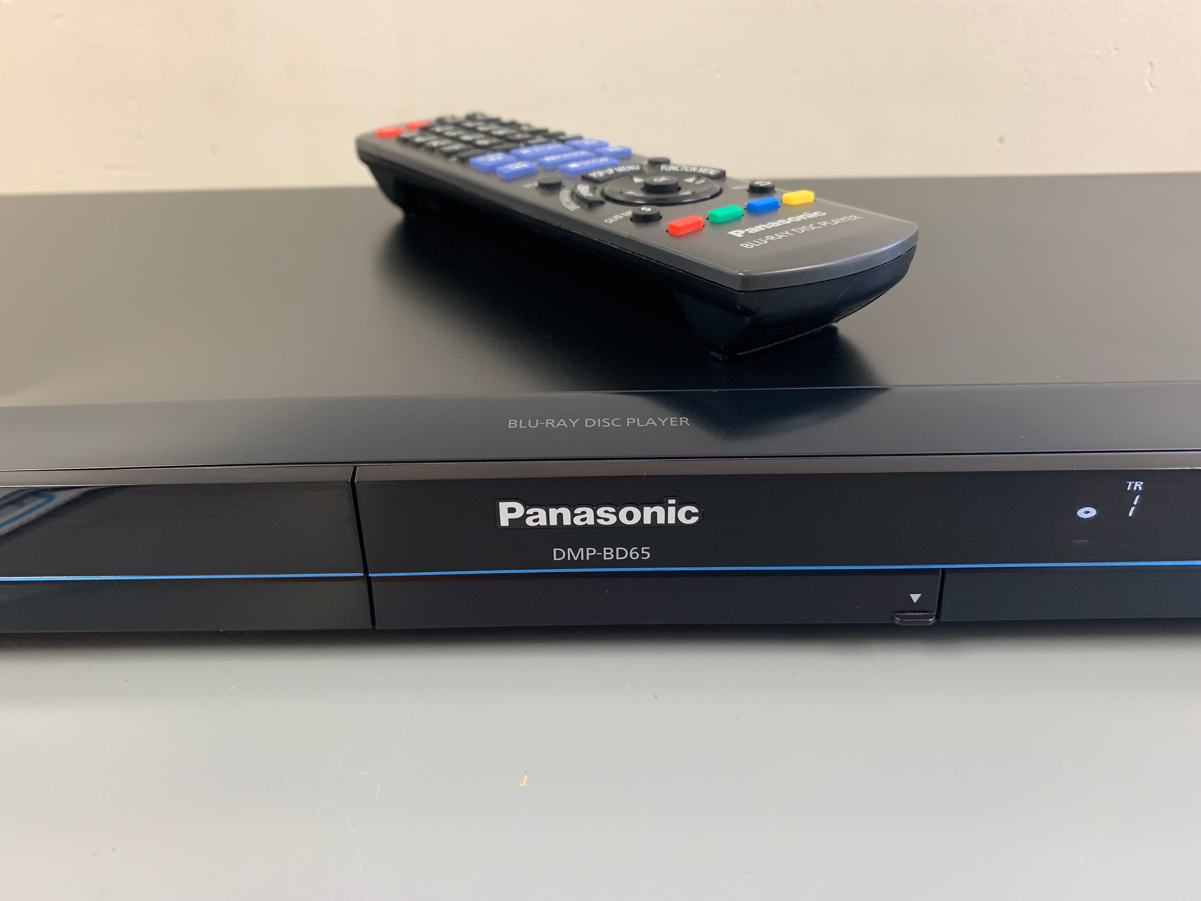 Panasonic DMP-BD65 Blu-Ray Player * Remote * Manual