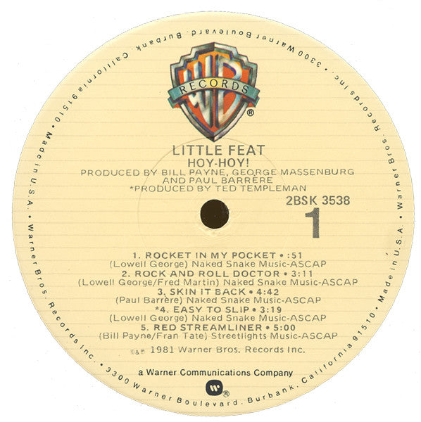 Little Feat : Hoy-Hoy! (2xLP, Album, Comp, Win)