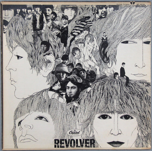 The Beatles : Revolver (LP, Album, RE, Scr)