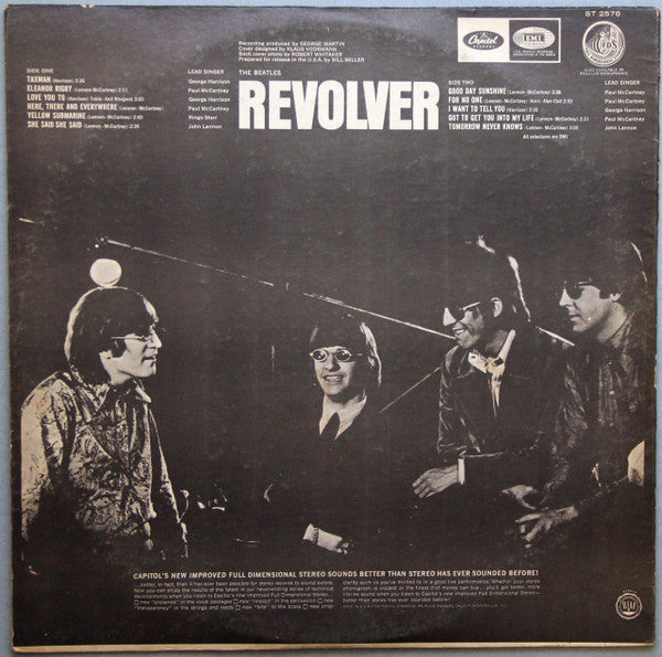 The Beatles : Revolver (LP, Album, RE, Scr)