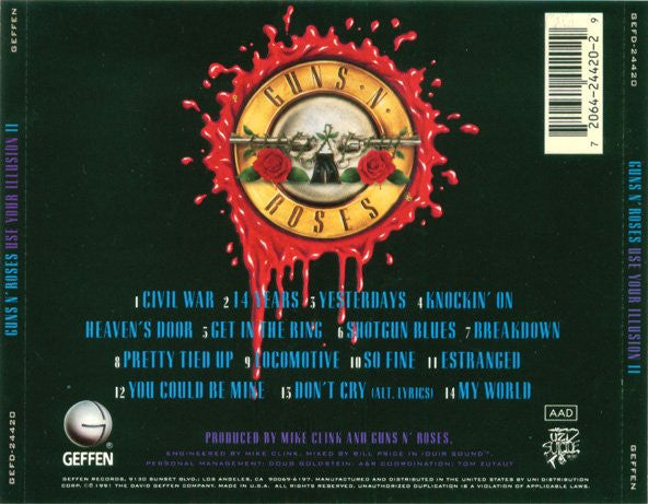 Guns N' Roses : Use Your Illusion II (CD, Album)