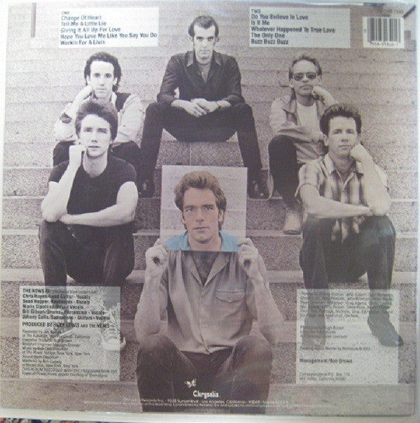 Huey Lewis And The News* : Picture This (LP, Album, Pit)