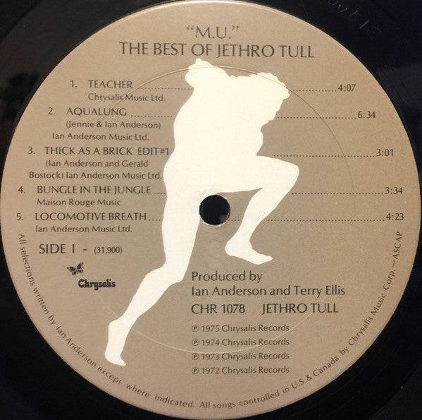 Jethro Tull : M.U.- The Best Of Jethro Tull (LP, Comp, Pit)