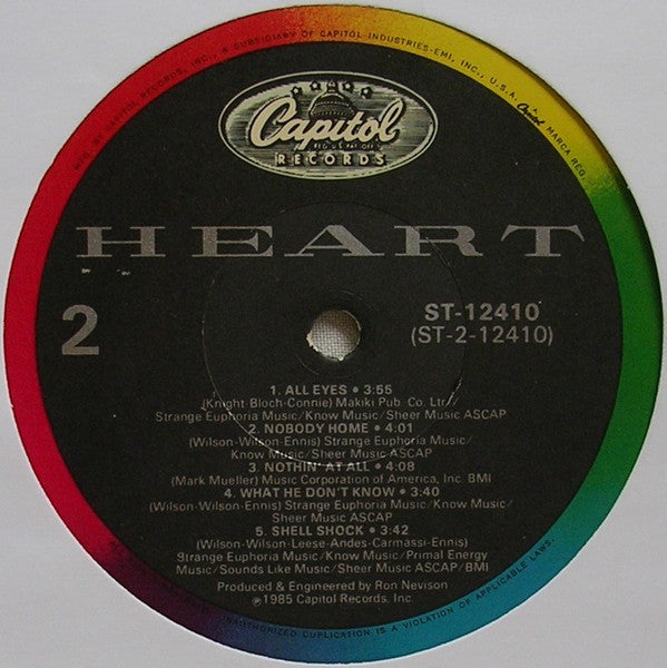 Heart : Heart (LP, Album)