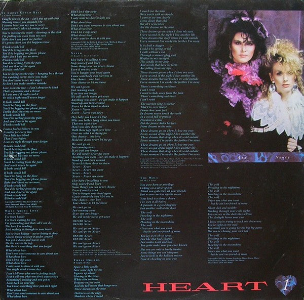 Heart : Heart (LP, Album)