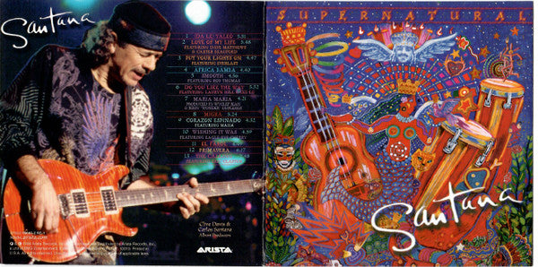 Santana : Supernatural (CD, Album, RE)