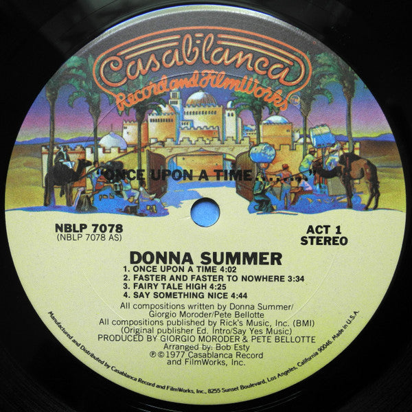 Donna Summer : Once Upon A Time... (2xLP, Album, CTH)