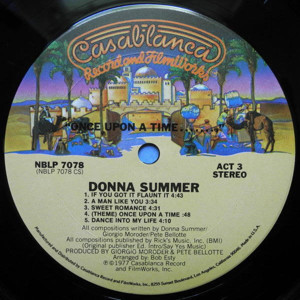 Donna Summer : Once Upon A Time... (2xLP, Album, CTH)