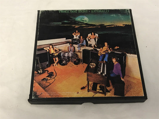 Three Dog Night : Naturally (Reel, 4tr Stereo, 7" Reel, Album)