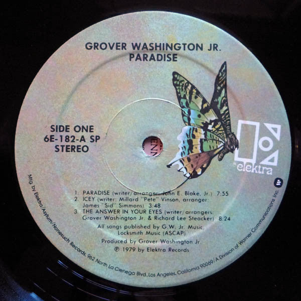 Grover Washington Jr.* : Paradise (LP, Album, SP )