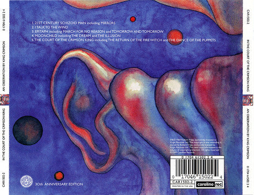 King Crimson : In The Court Of The Crimson King (An Observation By King Crimson) (CD, Album, RE, RM)