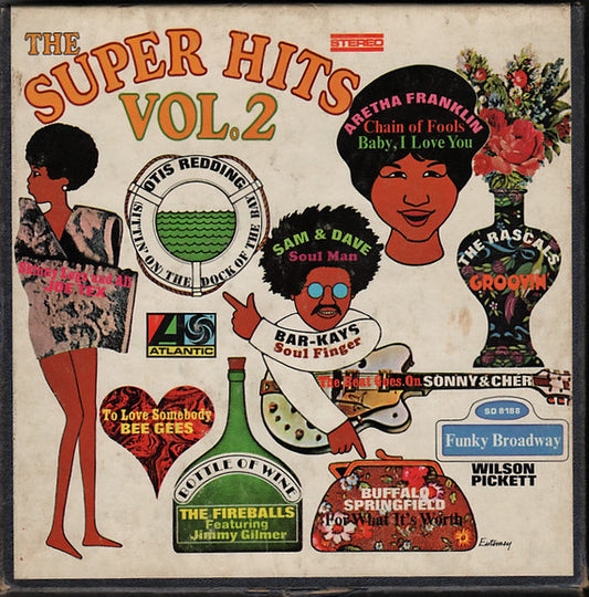 Various : The Super Hits Vol. 2 (Reel, 4tr Stereo, 7" Reel, Comp)