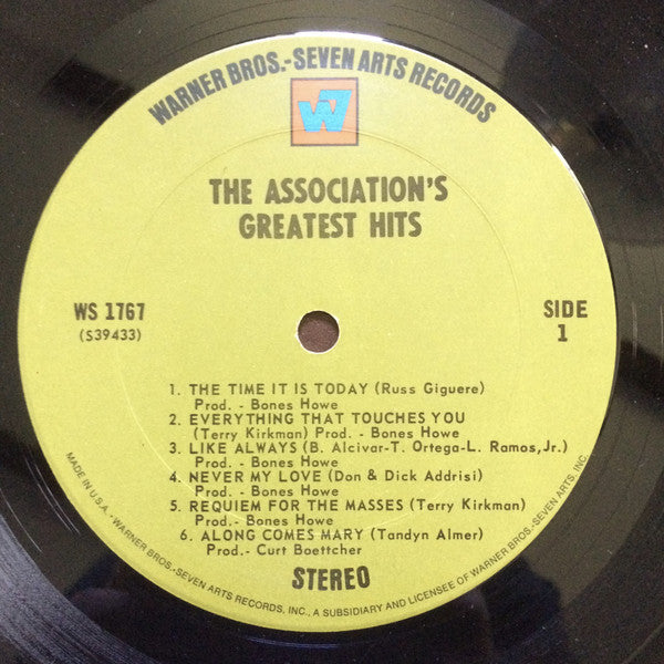 The Association (2) : Greatest Hits! (LP, Comp, Pit)