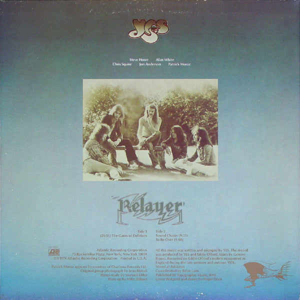 Yes : Relayer (LP, Album, RE, POR)