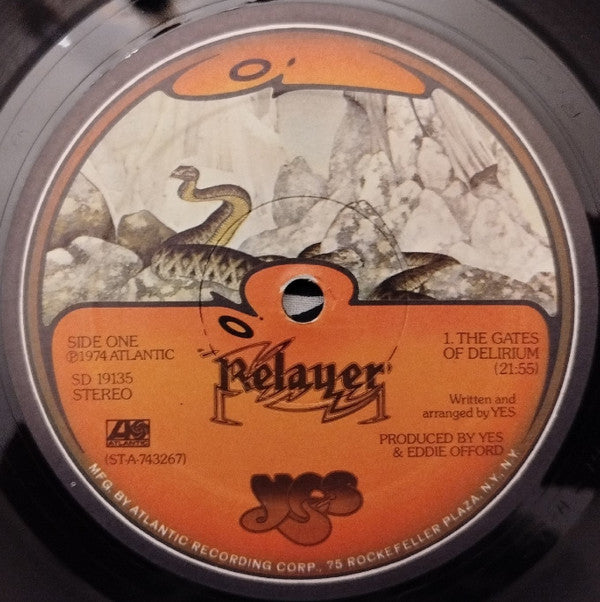 Yes : Relayer (LP, Album, RE, POR)