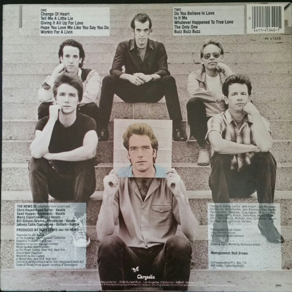 Huey Lewis And The News* : Picture This (LP, Album, Club, RE, Car)