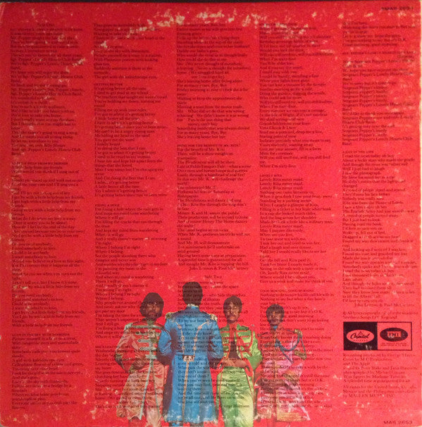 The Beatles : Sgt. Pepper's Lonely Hearts Club Band (LP, Album, RP, Jac)