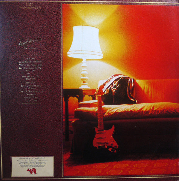 Eric Clapton : Backless (LP, Album, Glo)