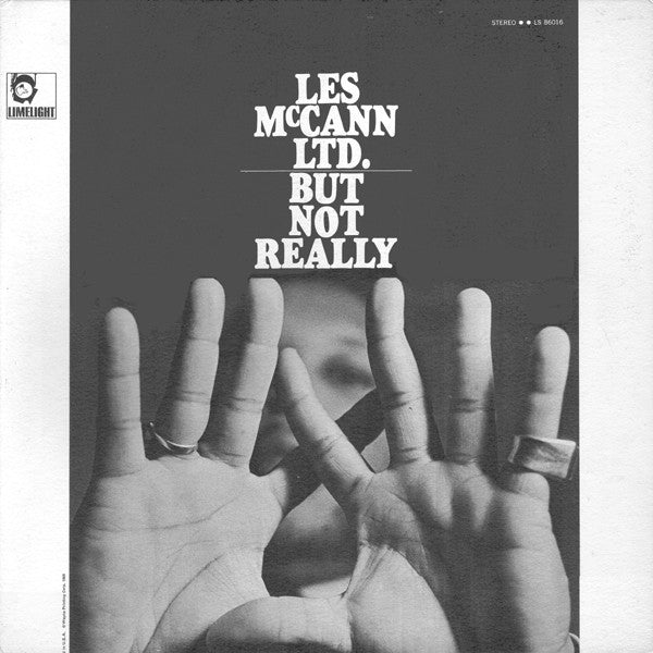 Les McCann Ltd. : But Not Really (LP, Album, Gat)