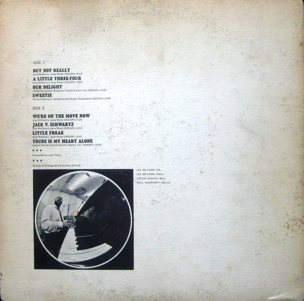 Les McCann Ltd. : But Not Really (LP, Album, Gat)