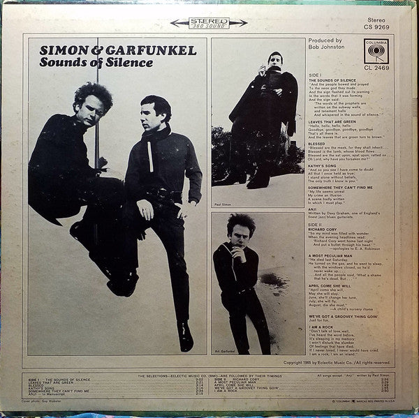 Simon & Garfunkel : Sounds Of Silence (LP, Album, RP, Pit)