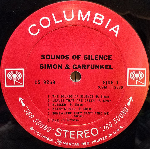 Simon & Garfunkel : Sounds Of Silence (LP, Album, RP, Pit)