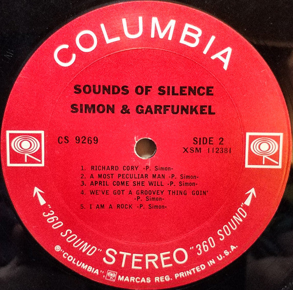 Simon & Garfunkel : Sounds Of Silence (LP, Album, RP, Pit)