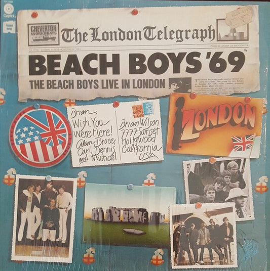 The Beach Boys : Beach Boys '69 (The Beach Boys Live In London) (LP, Album, L.A)