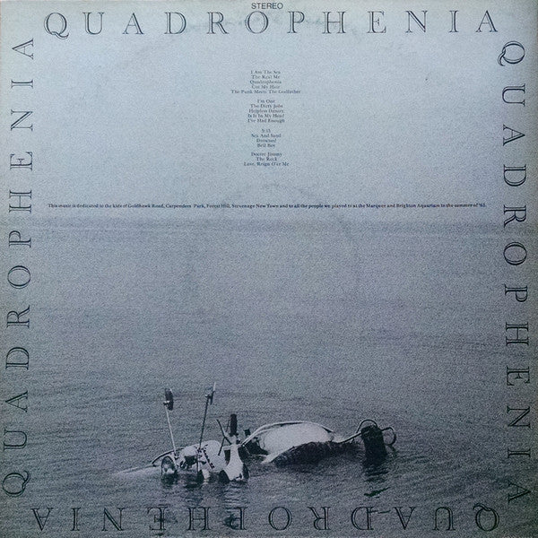 The Who : Quadrophenia (2xLP, Album, RE, RP, Gat)