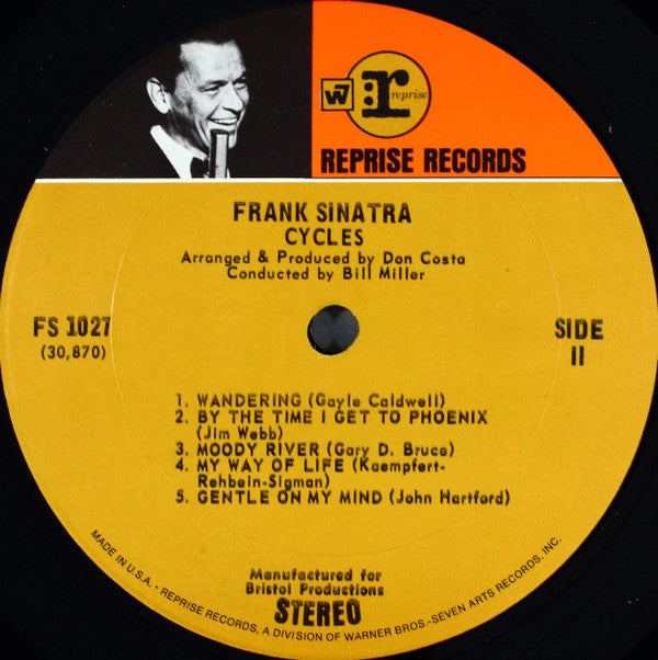 Frank Sinatra : Cycles (LP, Album, Pit)