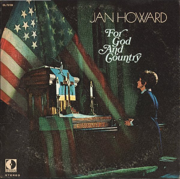 Jan Howard : For God And Country (LP, Album, Promo)