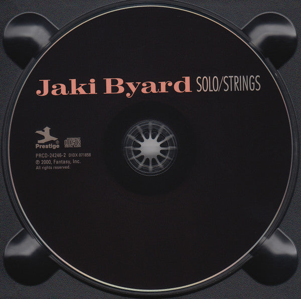 Jaki Byard : Solo/Strings (CD, Comp, RM)