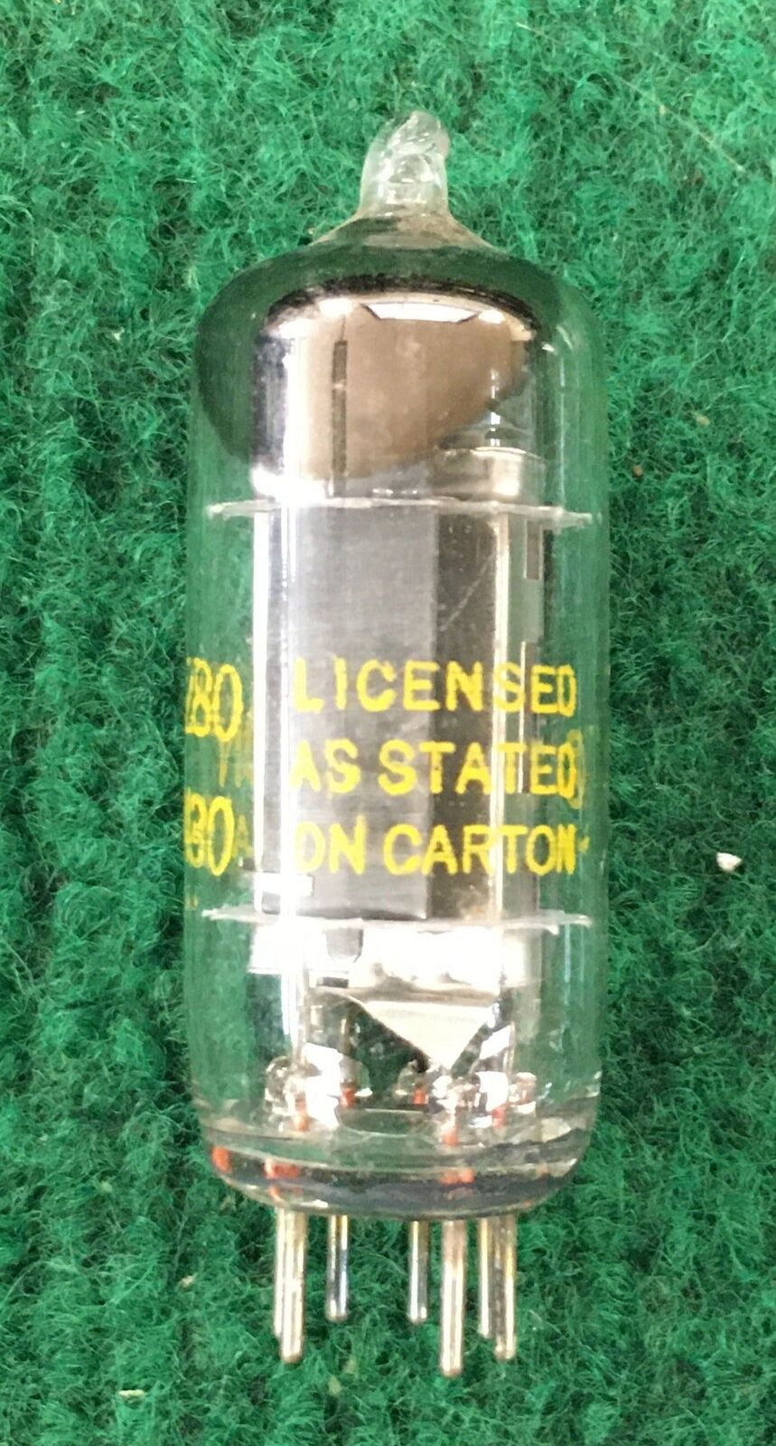 Raytheon * 6AH6 Tube * Tested 115