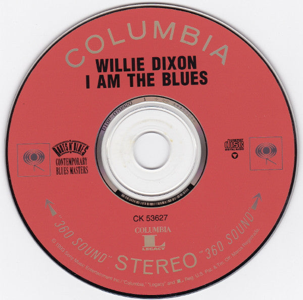 Willie Dixon : I Am The Blues (CD, Album, RE)