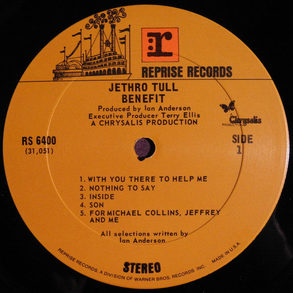 Jethro Tull : Benefit (LP, Album, RP, Pit)